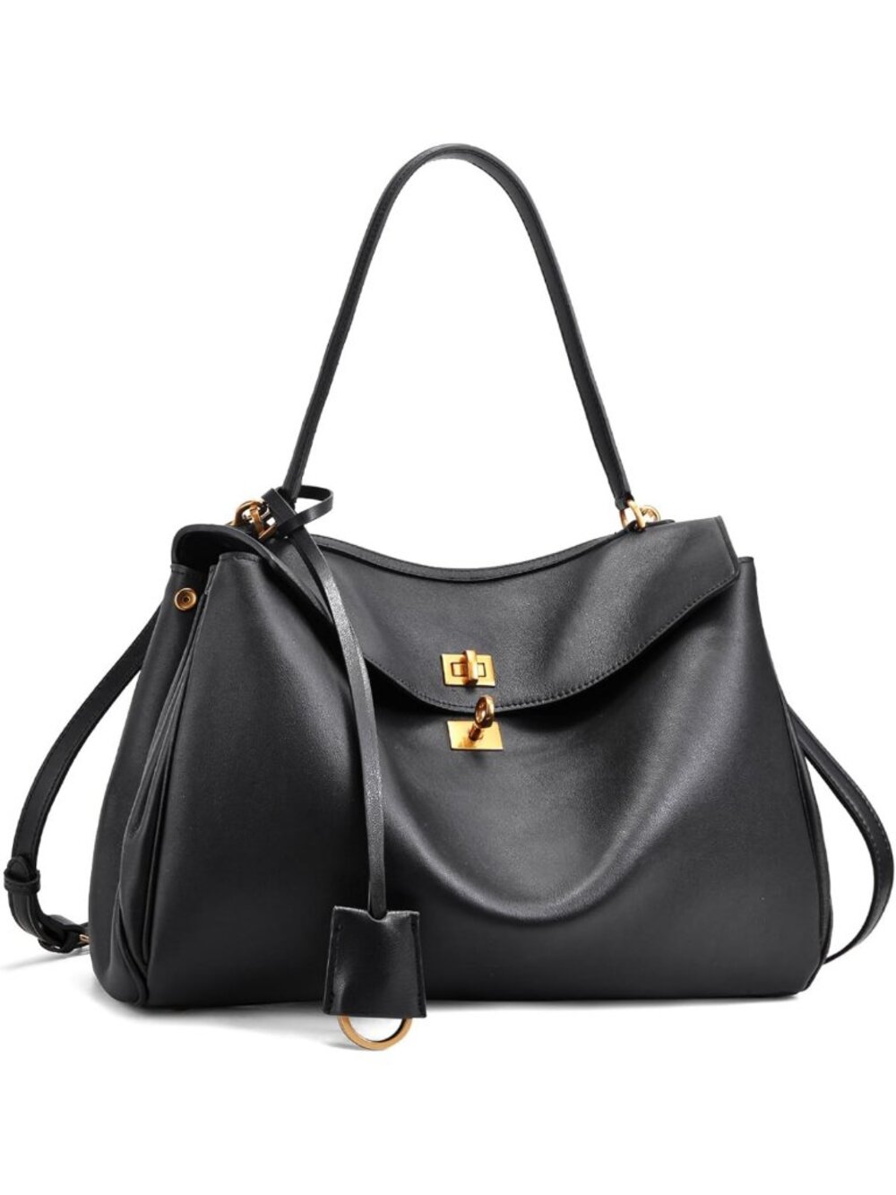 Stylish Genuine Leather Tote Bag for Women | Chic Shoulder Handbag & Satchel